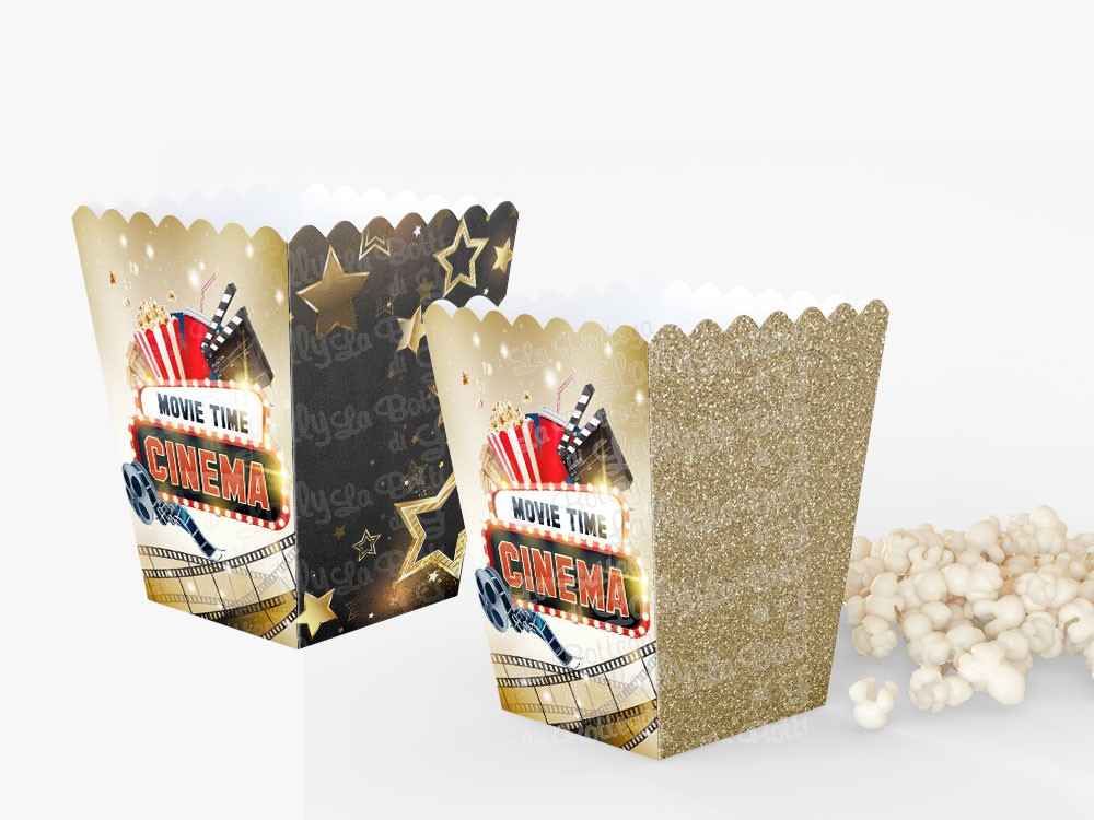 Scatoline Popcorn e Patatine Personalizzate - La bottega di lally